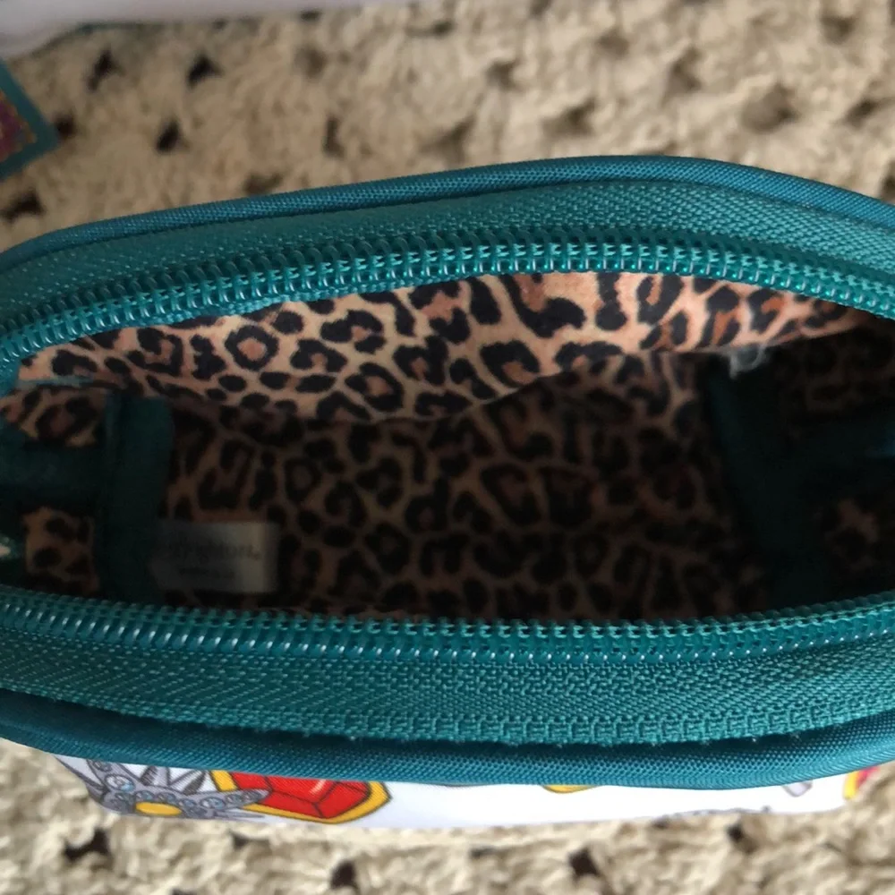 Brighton Charmed Love Design Cosmetic Jewelry Bag Duo